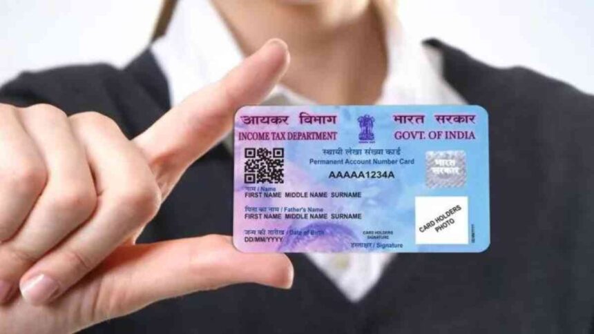 PAN Card in Hand